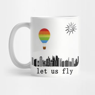 let us fly Mug